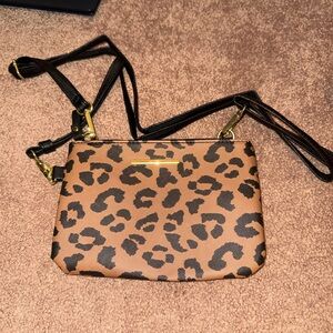 Leopard Print Crossbody Bag